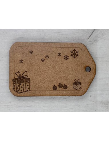 Etiquetas de regalo Pack 5 unidades