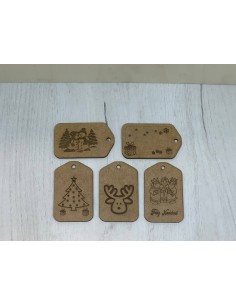 Etiquetas de regalo Pack 5...
